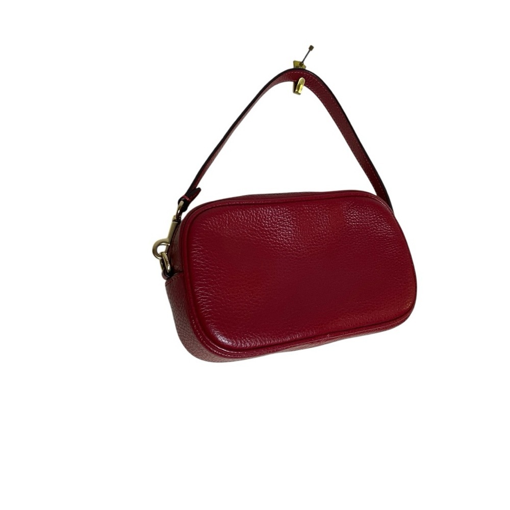 Coach Cherry Red Leather Wristlet - Picture 2 of 7